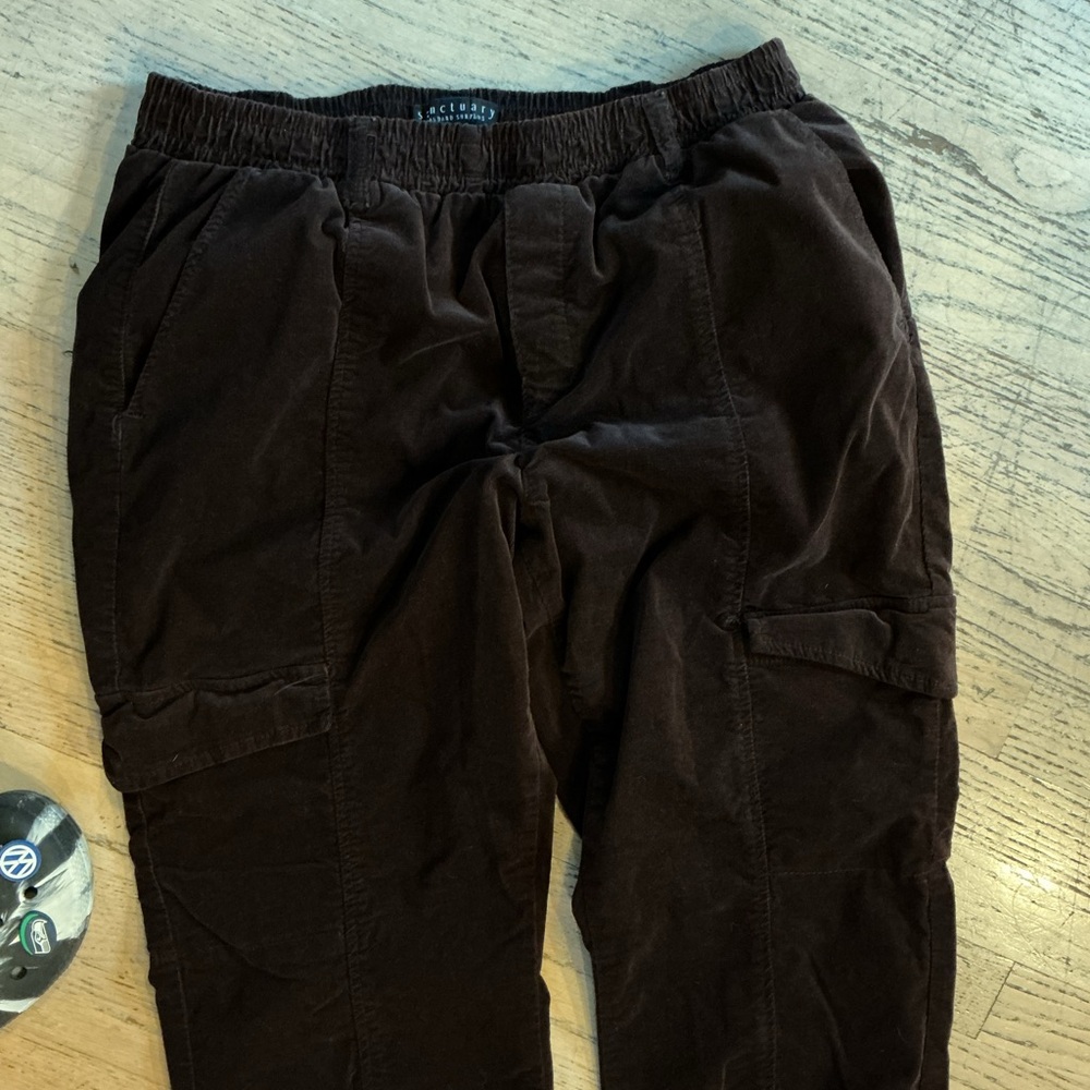 Sanctuary XL Brown Cargo Pants Corduroy. - Picture 9 of 9